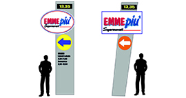 Pubblicità in e out